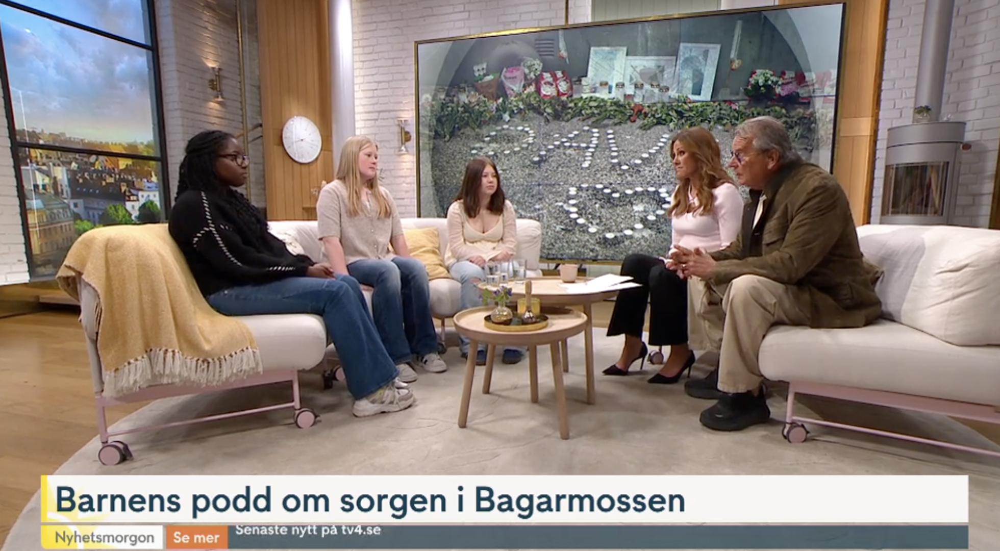 Påverket gästar Nyhetsmorgon i TV4