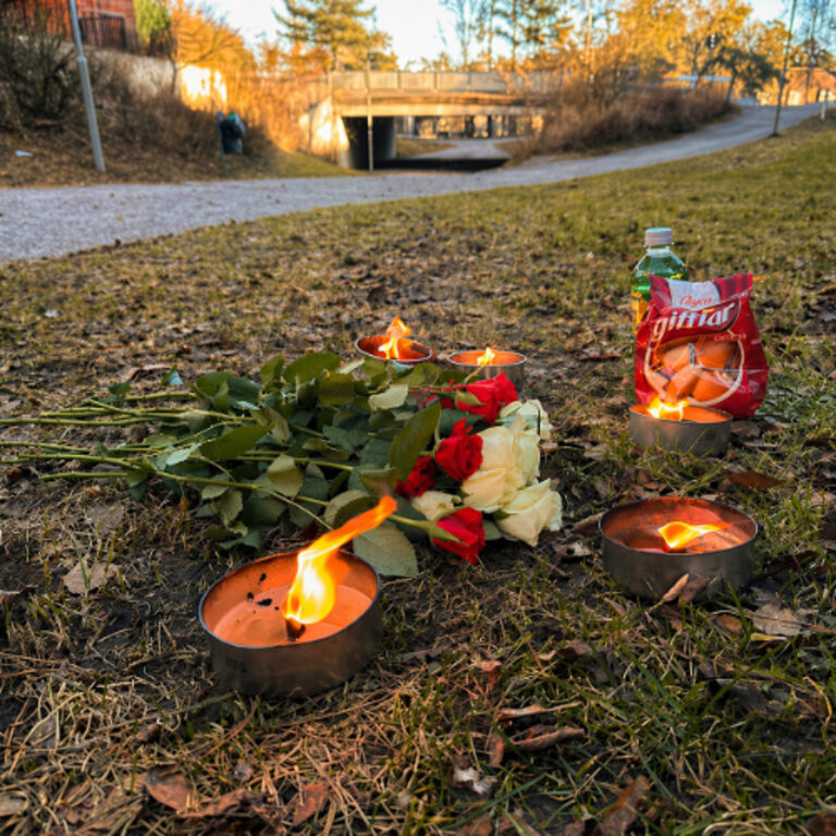 När ett barn blev skjutet